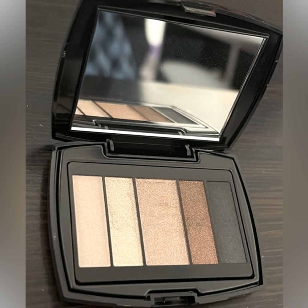 NEW [Lancome] Satin Sable Color Design 5-Shade Eyeshadow Pallet Compact 0.07 oz. - Picture 4 of 9